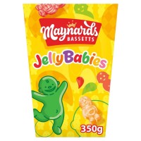 Bassetts Jelly Babies 350g Carton - Best Before: 31.03.26